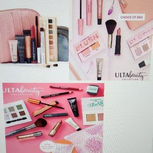 **BUNDLE OF THREE**  individual cosmetic bags filled with Ulta Products